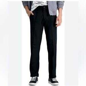 HAGGAR COOL men’s 18 charcoal grey golf/dress pants size:36x32